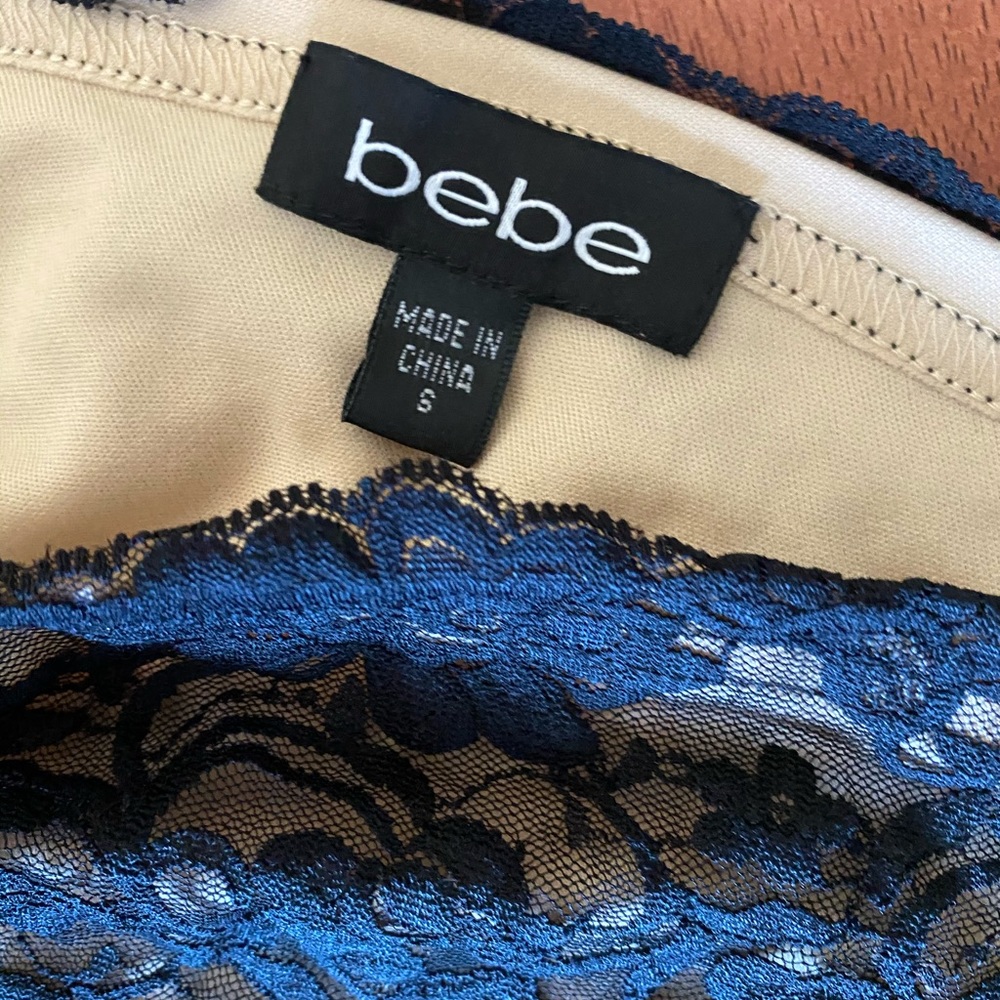 BEBE BLACK LACE DRESS - Picture 6 of 6